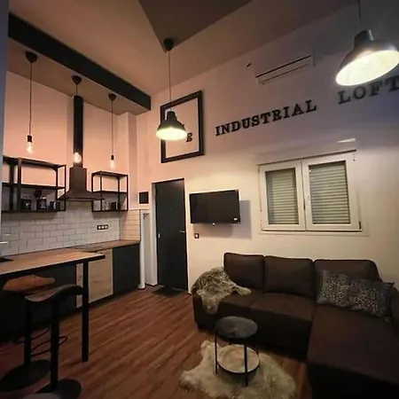 Industrial Loft Estudio شقة إِستيبونا