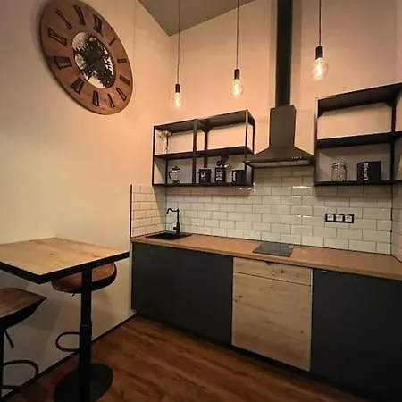 Industrial Loft Estudio شقة إِستيبونا